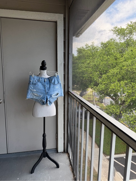 Levi's Pants - 4 Pairs of Denim Distressed Shorts Levi’s & Abercrombie Size 28